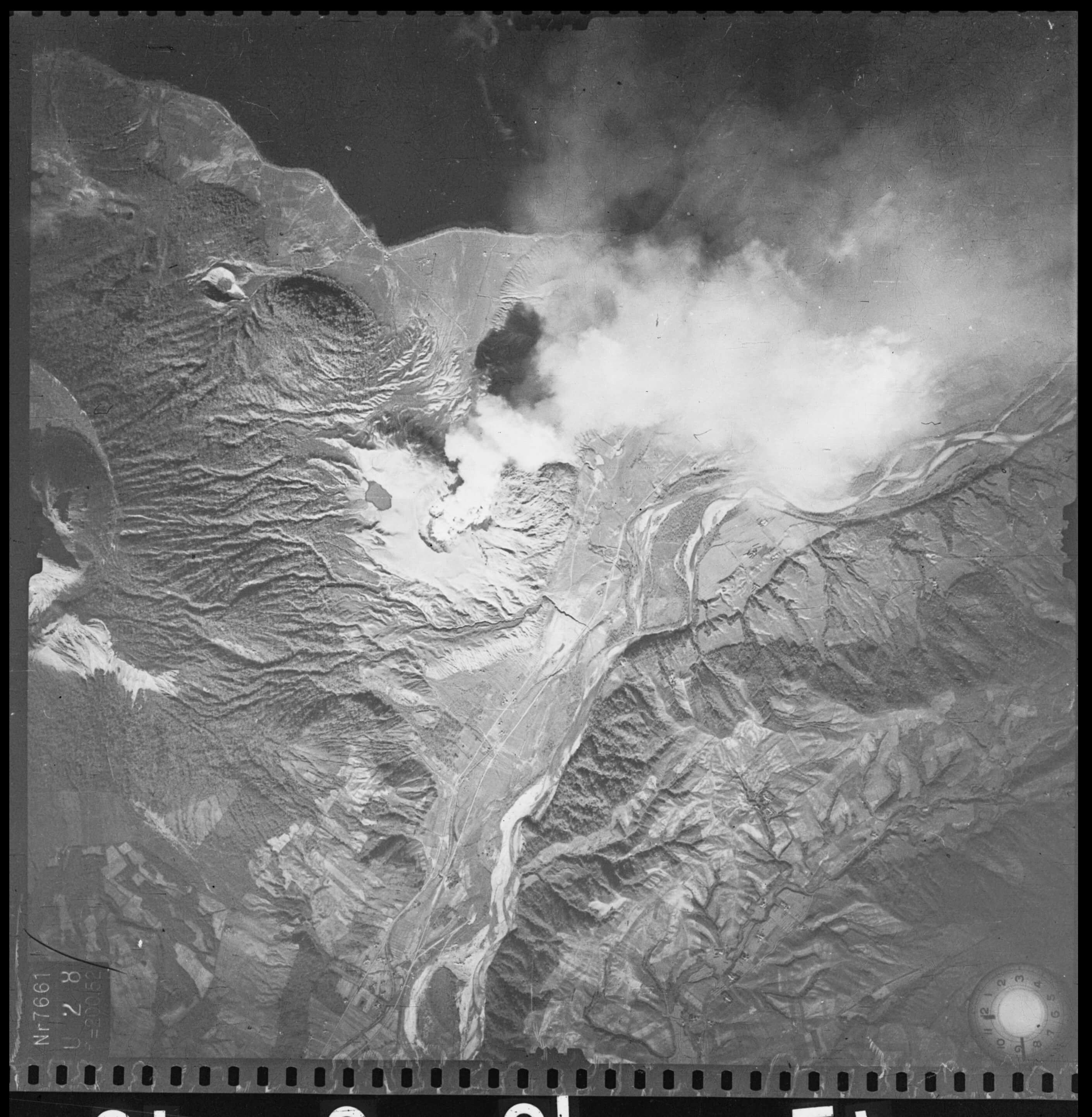 昭和新山の古い地図と空中写真を比較 – Japonyol